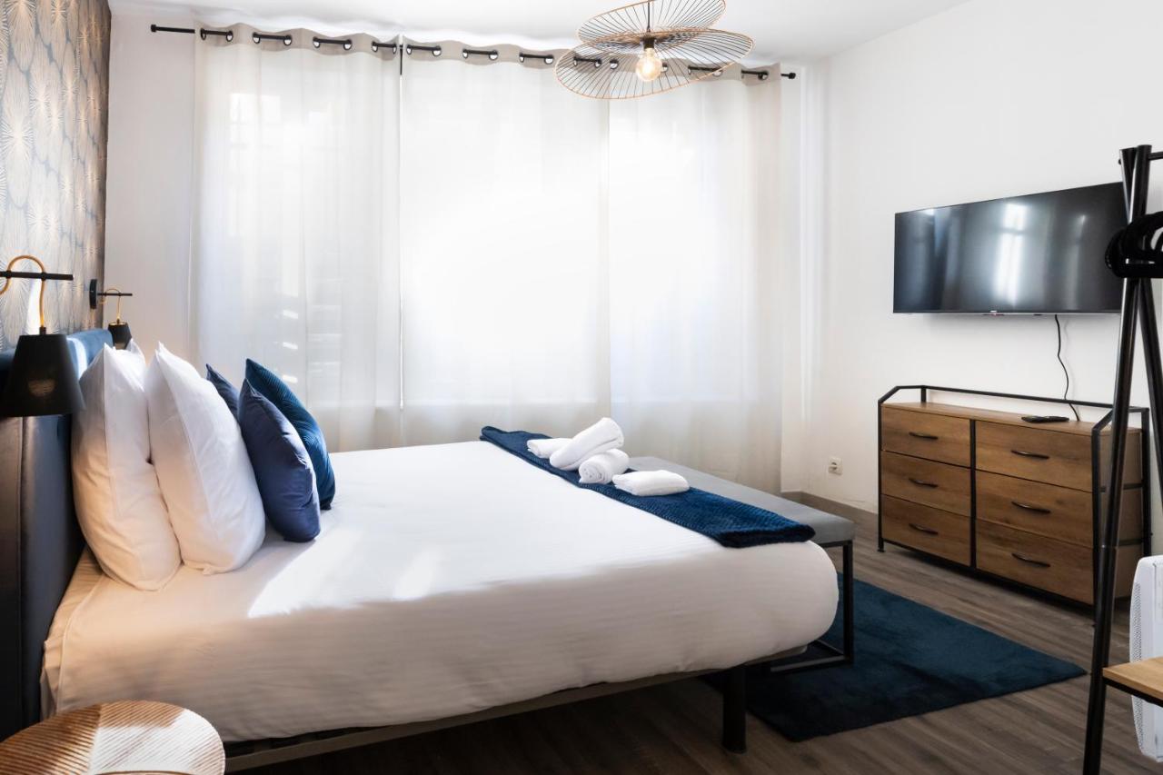 Ferienwohnung N1 Des Etudes Cosy Duplex Netflix Balcon Conciergeriedamecarcas Carcassonne Exterior foto