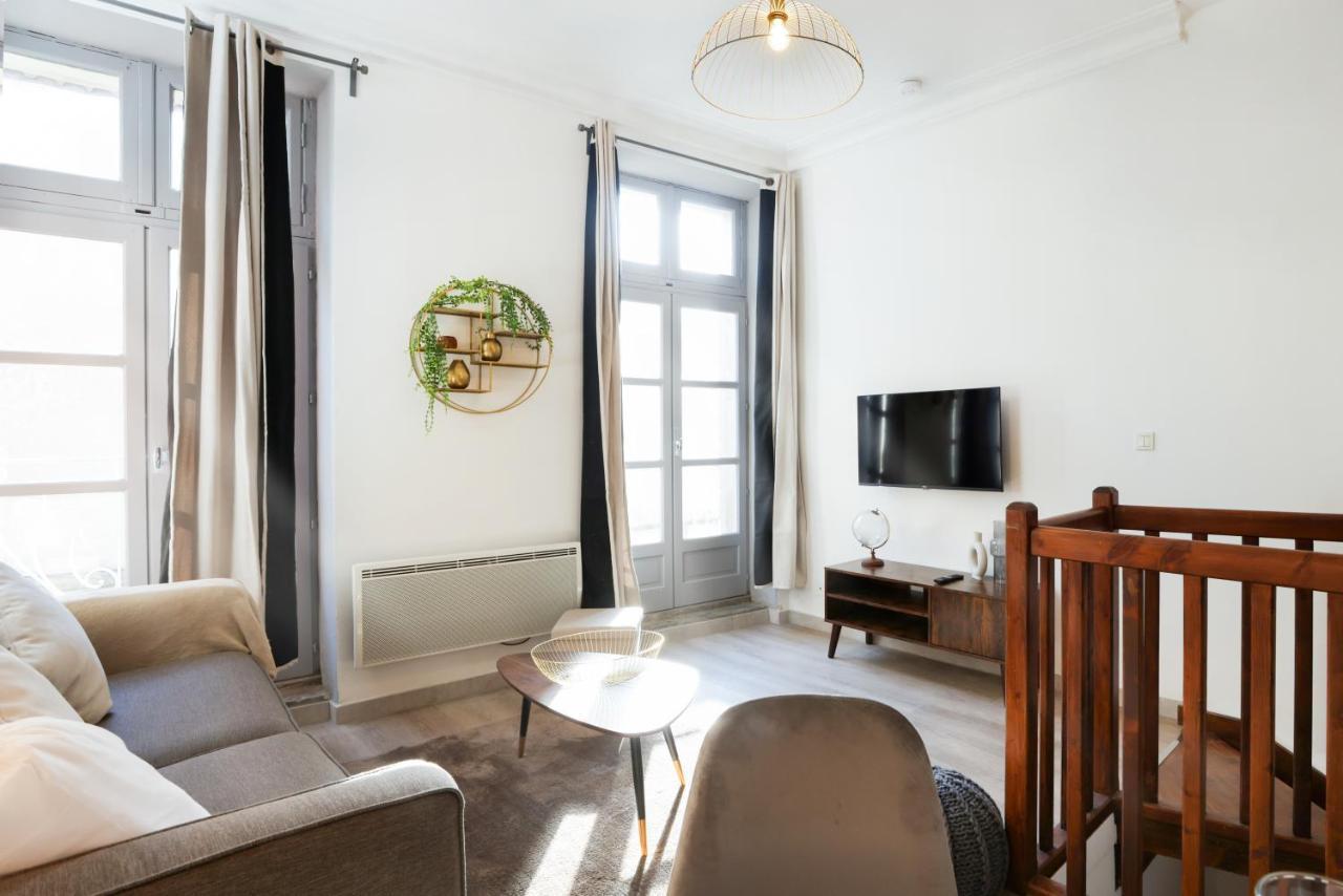 Ferienwohnung N1 Des Etudes Cosy Duplex Netflix Balcon Conciergeriedamecarcas Carcassonne Exterior foto